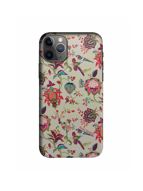 

CelfieDesign Beige & Red Payal Singhal Chidiya iPhone 11 pro Back Case