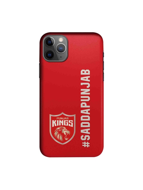 

CelfieDesign Red & White Sadda Punjab Kings Plastic iPhone 11 Pro Slim Back Case