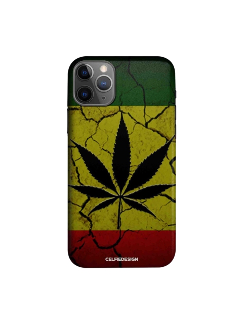 

CelfieDesign Green & Red Printed Plastic iPhone 11 Pro Slim Back Case