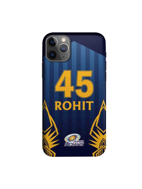 

CelfieDesign Blue & Yellow Mumbai Indians Gear Up iPhone 11 Pro Slim Back Case
