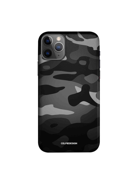

CelfieDesign Grey & Black Printed Plastic iPhone 11 Pro Slim Back Case