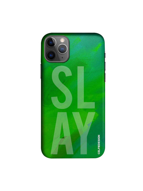 

CelfieDesign Green Slay Plastic iPhone 11 Pro Slim Back Case