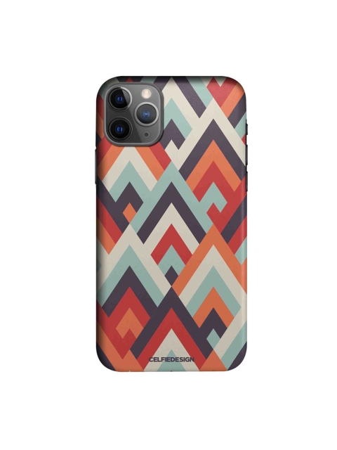 

CelfieDesign Multi-Coloured Symmetric Cheveron iPhone 11 Pro Back Case