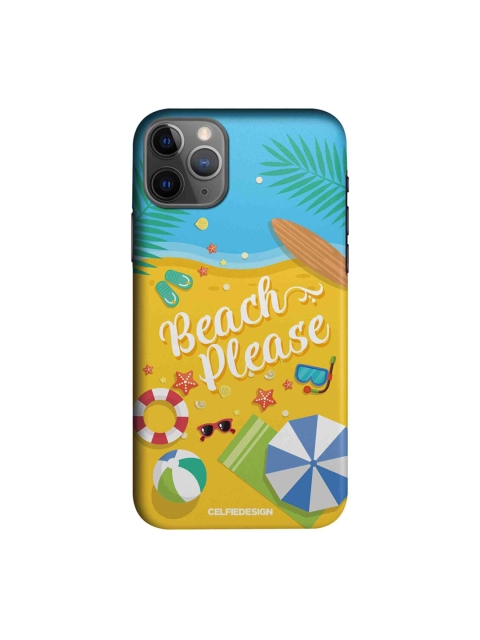 

CelfieDesign Multi-Coloured Beach Please iPhone 11 Pro Back Case