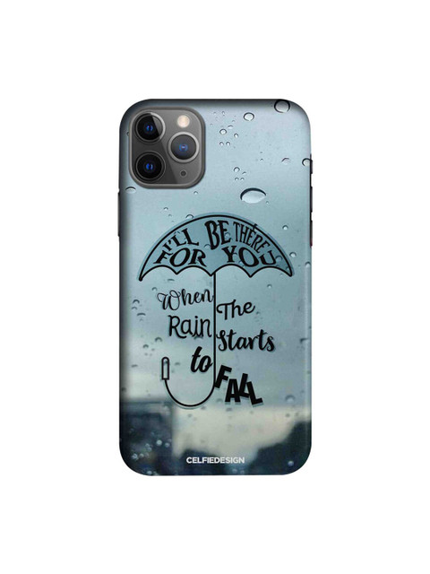 

CelfieDesign Grey & Black Be There for You iPhone 11 Pro Back Case