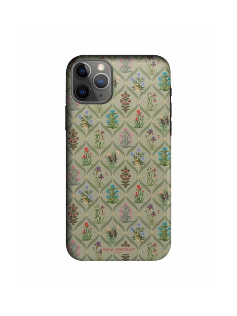 

CelfieDesign Beige & Blue Payal Singhal Mughal Motifs iPhone 11 Pro Slim Back Case