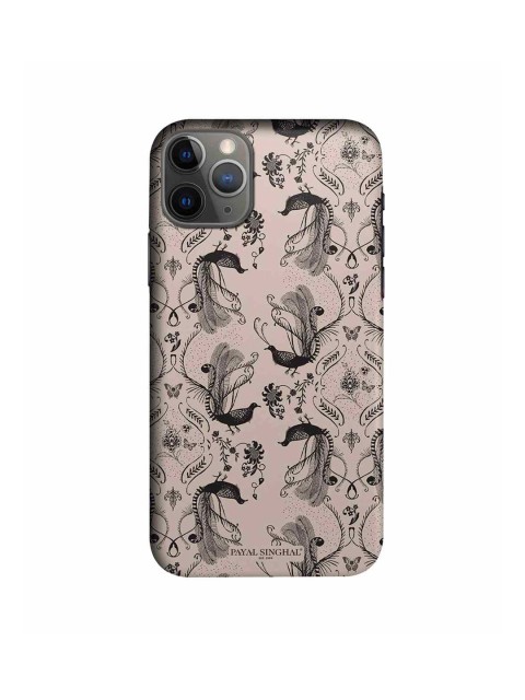 

CelfieDesign Cream & Black Payal Singhal Blush Arabic Jannat iPhone 11 Pro Slim Back Case