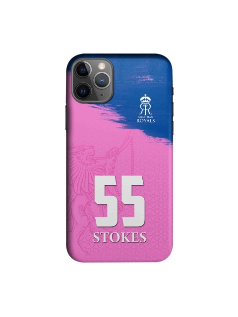 

CelfieDesign Pink & Blue Rajasthan Royals Gear Up iPhone 11 Pro Slim Back Case