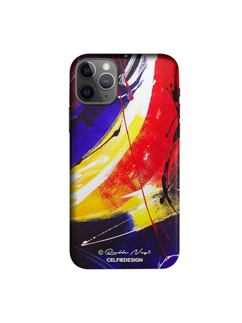 

CelfieDesign Blue & Red Free Mind iPhone 11 Pro Slim Back Case