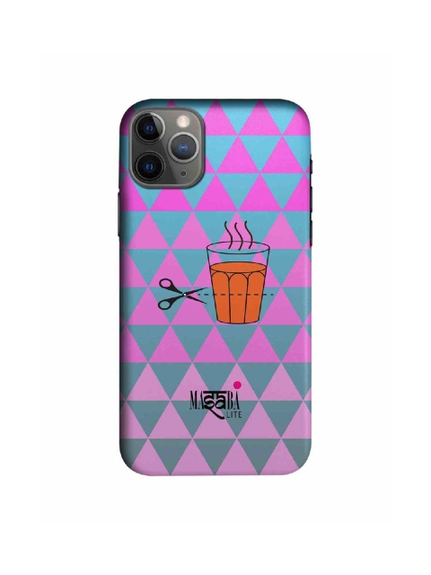 

CelfieDesign Blue & Pink Masaba Cutting Chai iPhone 11 Pro Slim Back Case