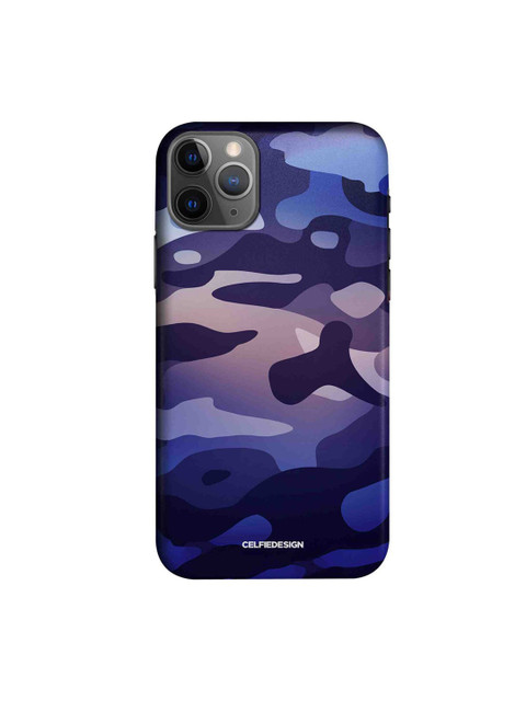 

CelfieDesign Multi-Coloured Camo Cyber Grape iPhone 11 Pro Back Case