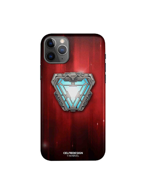 

CelfieDesign Multi-Coloured Iron man Infinity Arc Reactor iPhone 11 Pro Back Case
