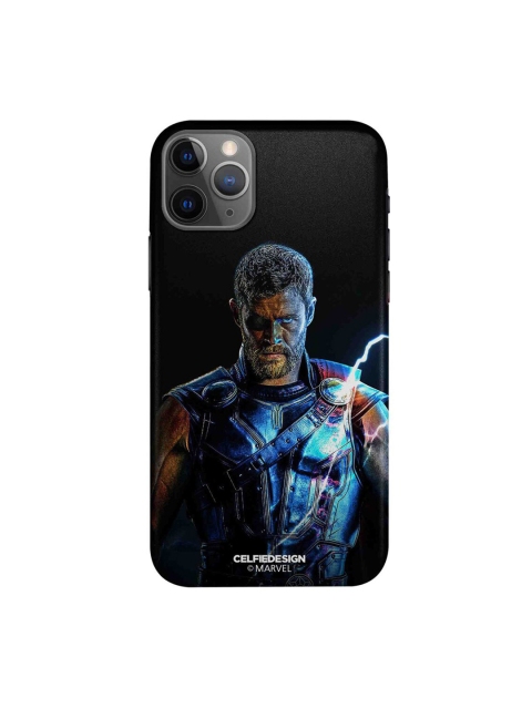 

CelfieDesign Black & Blue The Thor Triumph iPhone 11 Pro Back Case