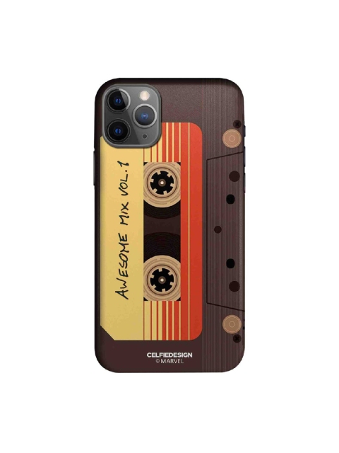 

CelfieDesign Brown & Yellow Awesome Mix Tape iPhone 11 Pro Back Case