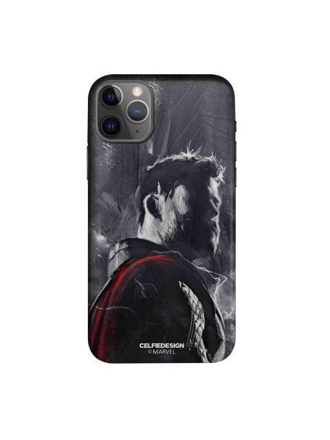 

CelfieDesign Grey Charcoal Art Thor iPhone 11 Pro Back Case