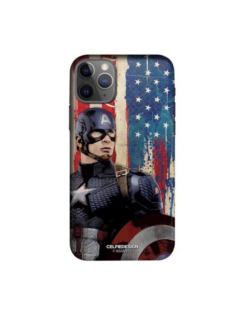 

CelfieDesign Blue & Green American Captain iPhone 11 Pro Back Case