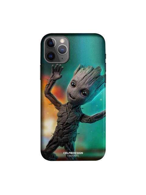 

CelfieDesign Green & Grey Baby Groot Dance iPhone 11 Pro Slim Back Case