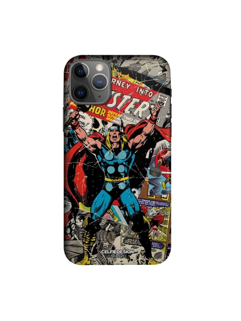 

CelfieDesign Blue & Red Comic Thor iPhone 11 Pro Back Case