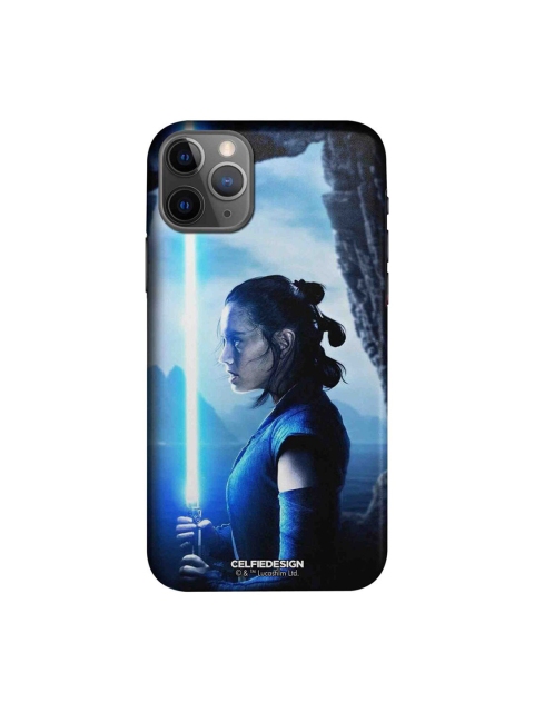 

CelfieDesign Multi-Coloured Light Saber Blue iPhone 11 Pro Back Case