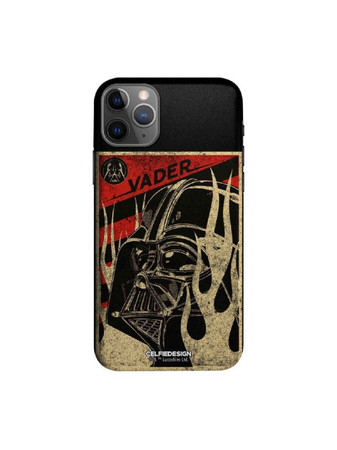 

CelfieDesign Multi-Coloured Vader Stamp iPhone 11 Pro Slim Back Case