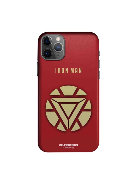 

CelfieDesign Red & Yellow Minimalistic Ironman iphone 11 Pro Slim Back Case