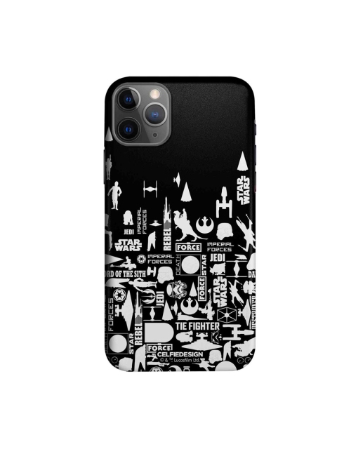

CelfieDesign Black & White Star Wars Era iPhone 11 Pro Slim Back Case