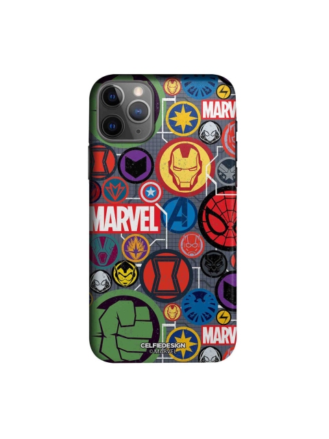 

CelfieDesign Grey & Red Marvel Iconic Mashup iPhone 11 Pro Slim Back Case