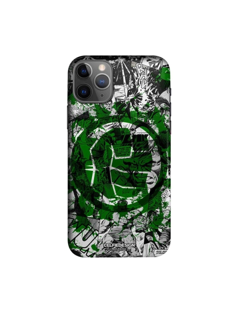 

CelfieDesign Green & White Splash Out Hulk Fist iPhone 11 Pro Slim Back Case