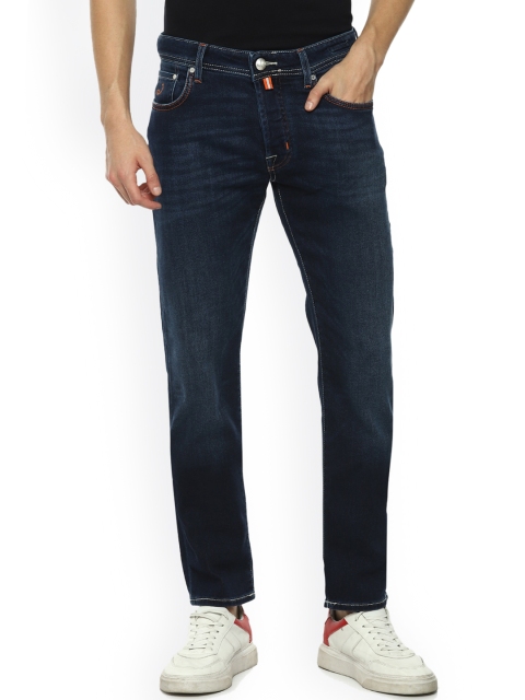 

Jacob Cohen Men Blue Light Fade Cotton Jeans