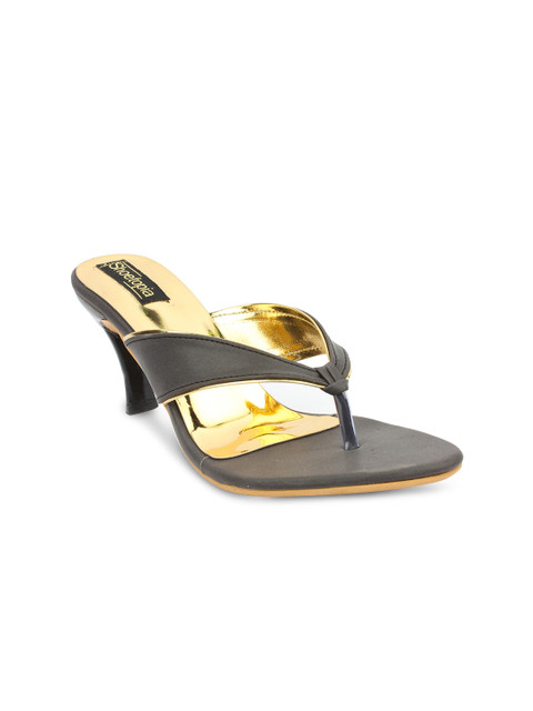 

Shoetopia Women Black Solid Heels