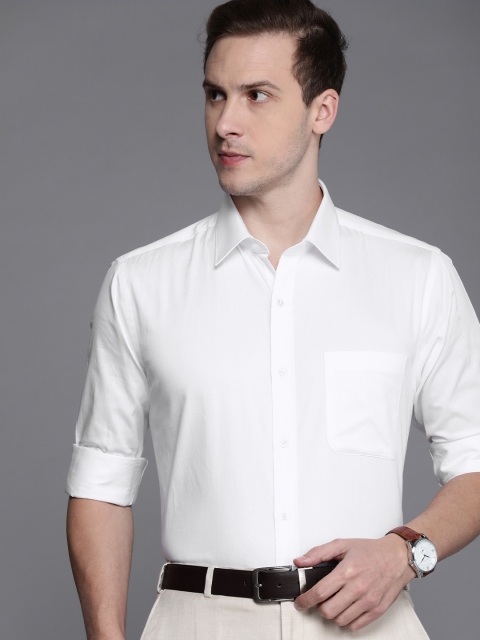 

Raymond Men White Slim Fit Formal Shirt