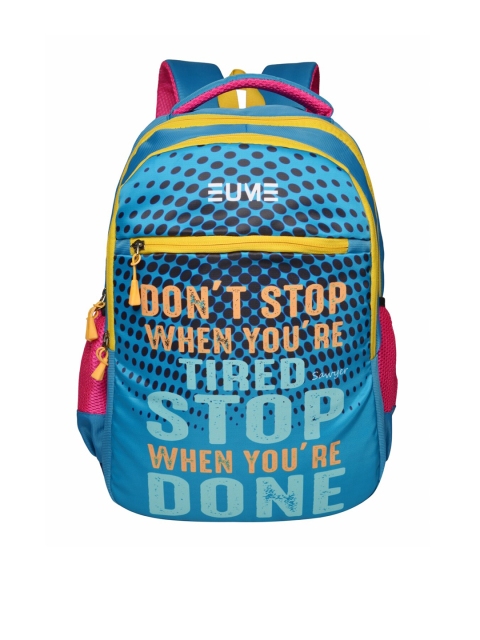 

EUME Unisex Kids Blue Typography