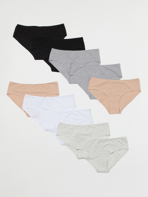 

H&M Women 10-Pack Hipster Briefs, Multi