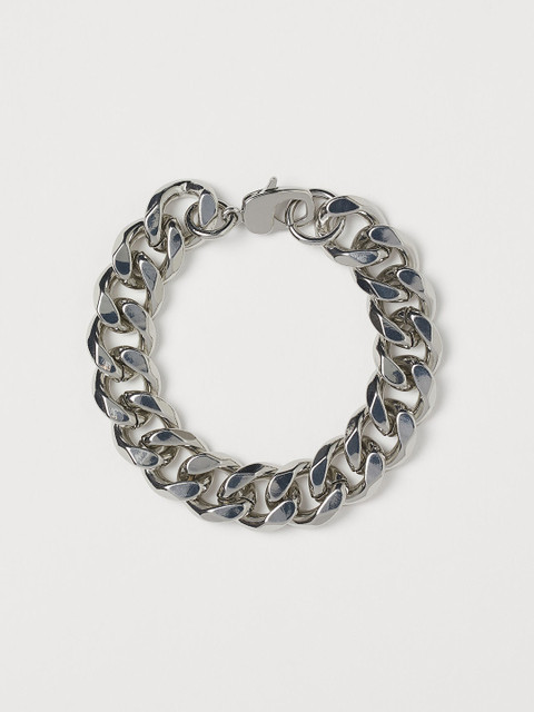 

H&M Women Silver Toned Chain Bracelet