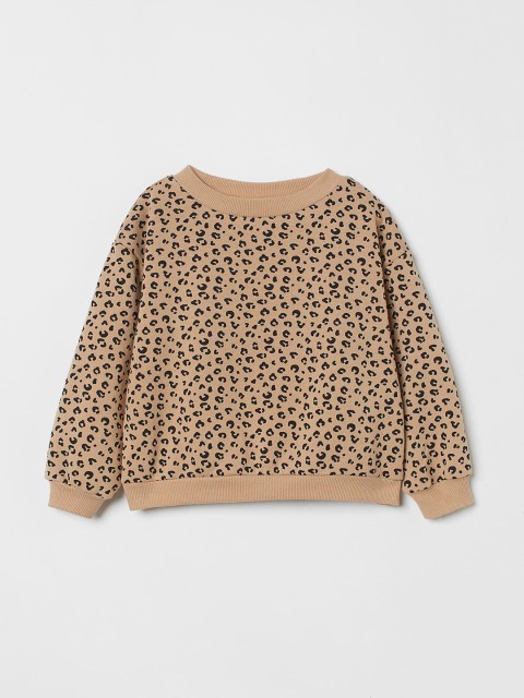

H&M Beige & Black Sweatshirt