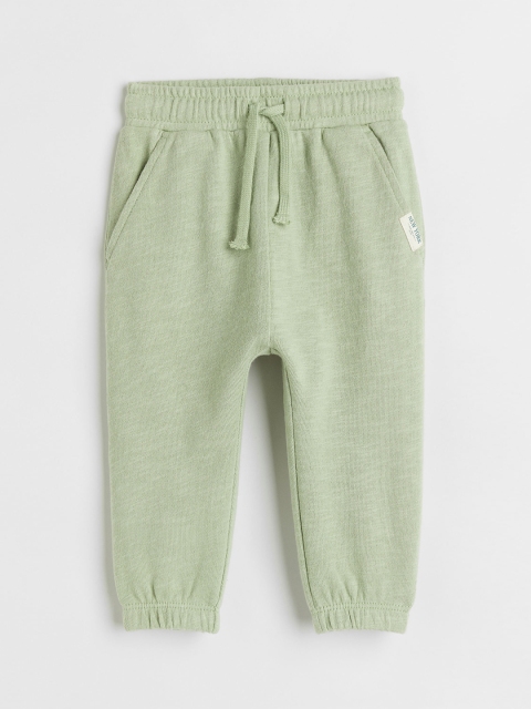 

H&M Boys Green Cotton Joggers