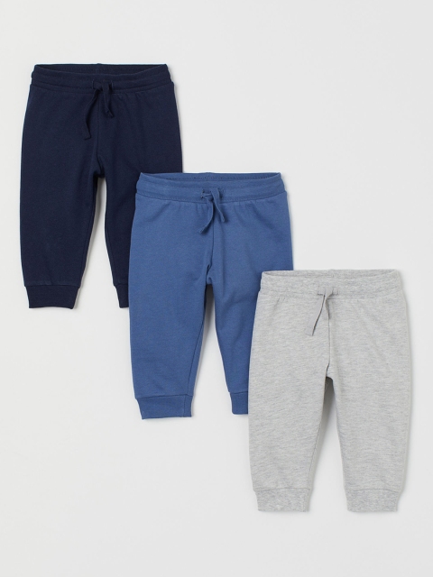 

H&M Girls Grey & Blue 3-pack sweatpants