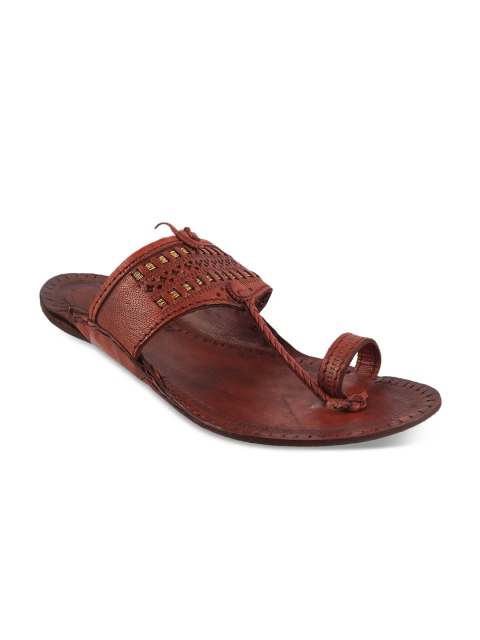 

Mochi Men Brown Leather Sandals