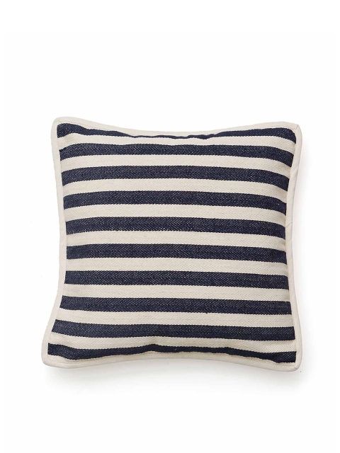

Diwaah Black & White Striped Square Cushion Covers