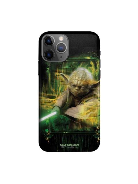 

CelfieDesign Multicoloured Furious Yoda iPhone 11 Pro Max Slim Case, Multi