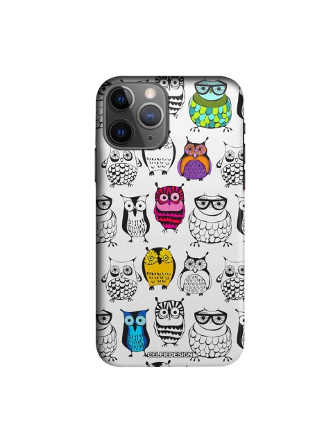 

CelfieDesign White & Black Printed iPhone 11 Pro Max Slim Case