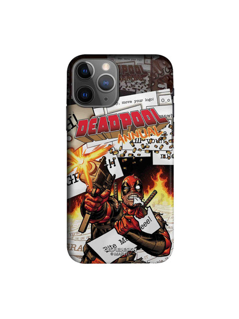 

CelfieDesign Multicolored Comic Deadpool iPhone 11 Pro Max Back Case, Multi