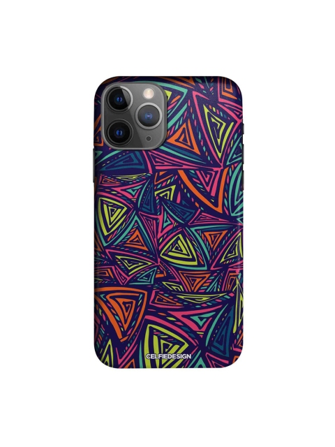 

CelfieDesign Multicoloured Neon Angles iPhone 11 Pro Max Slim Case, Multi