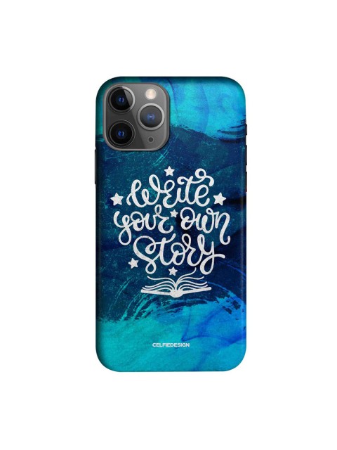 

CelfieDesign Multicolored Write Your Own Story iPhone 11 Pro Max Slim Back Case, Multi