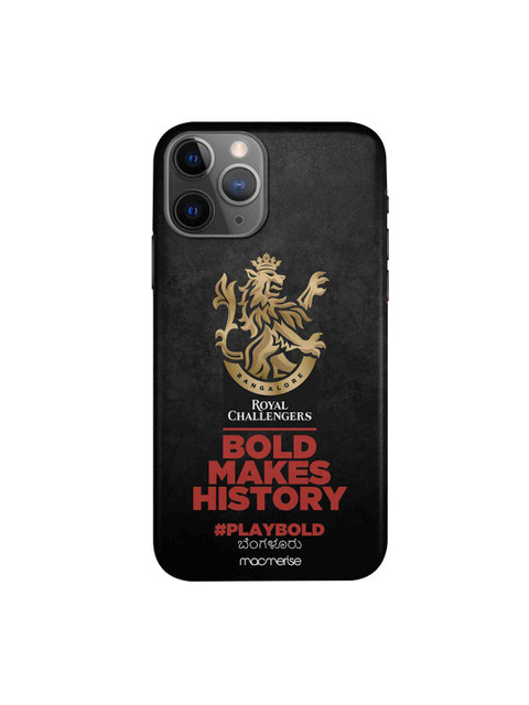 

CelfieDesign Black Bold Makes History -iPhone 11 Pro Max Slim Back Case