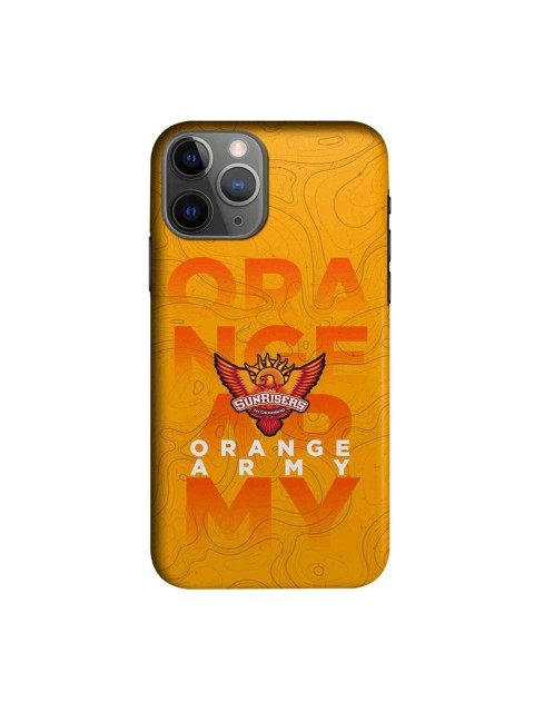 

CelfieDesign Sun Risers Hyderabad Printed iPhone 11 Pro Max Slim Back Case, Yellow
