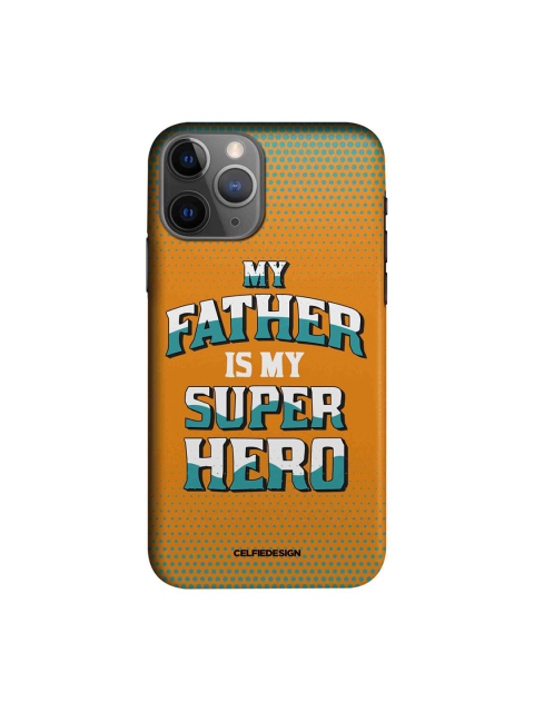 

CelfieDesign iPhone 11 Pro Max My Father My Superhero Printed Back case, Multi