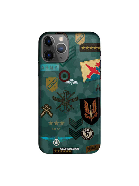 

CelfieDesign Teal Blue Printed Roger That iPhone 11 Pro Max Slim Back Case