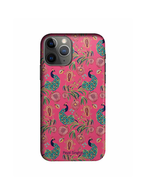

CelfieDesign Multicolored Anaar and Mor iPhone 11 Pro Max Slim Back Case, Multi