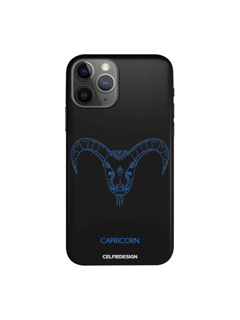 

CelfieDesign Black Capricorn Symbol Printed Slim Case For iPhone 11 Pro Max
